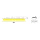 Downlight panel LED Redondo 90mm Niquel 4W 